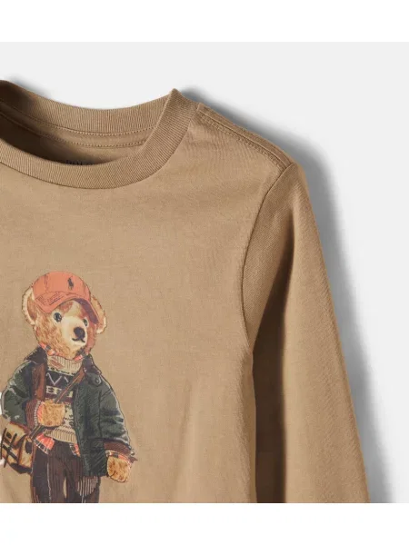 Gyerek pólóing Polo Ralph Lauren barna