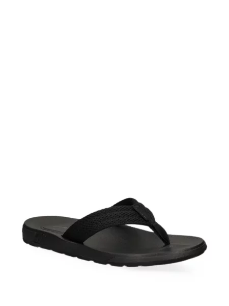 Șlapi Tommy Hilfiger plasă cu bretele negru