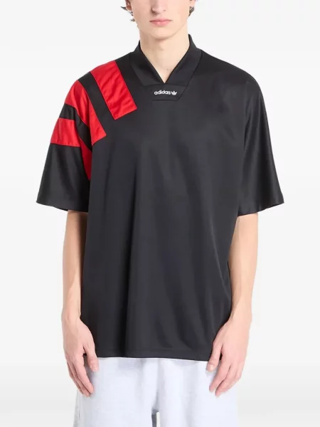 Бягане шорти Adidas на цветя корсет черно