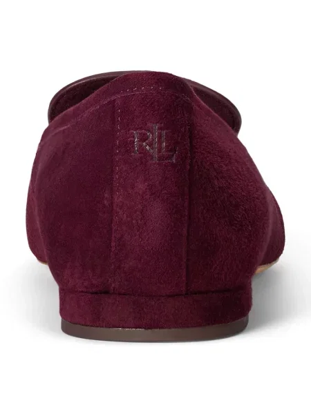 Замшевые балетки Lauren Ralph Lauren
