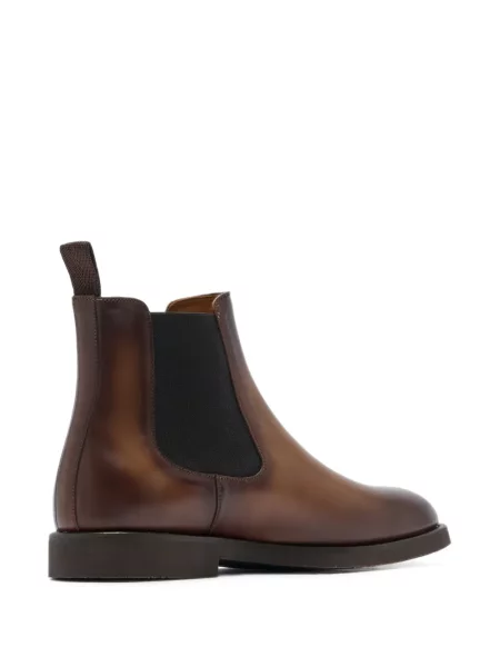 Botine chelsea Magnanni din piele maro