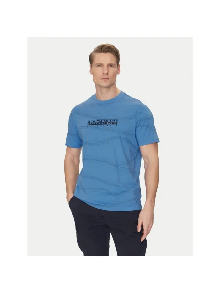 Napapijri Póló B-Cellini Regular Fit kék