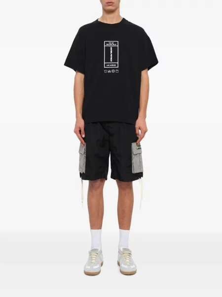 Tricou Daniel Patrick cu imagine negru