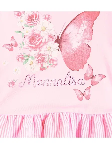 Φόρεμα Monnalisa ροζ