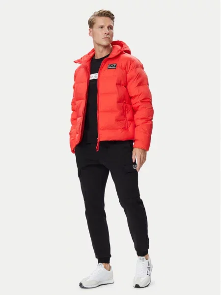 Emporio Armani Átmeneti kabát piros