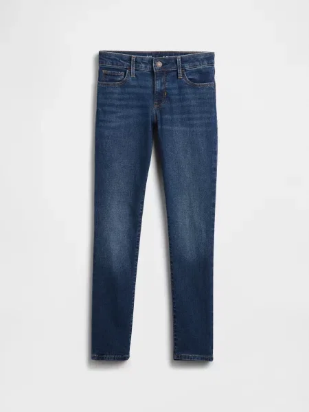 Skinny fit traperice Gap plava