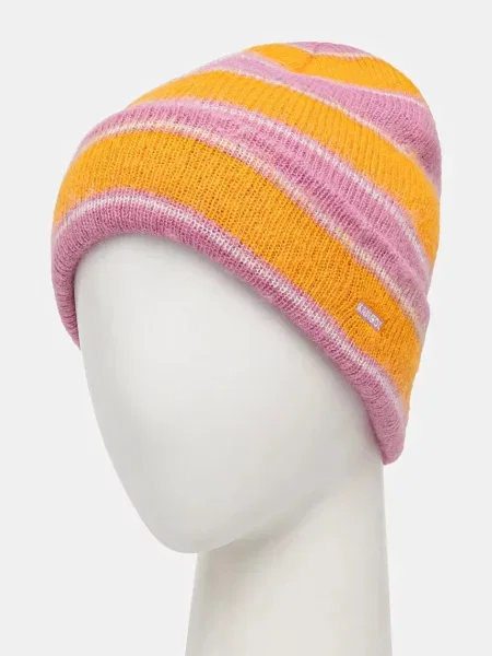 Шапка Kangol FUZZY STRIPE помаранчевий