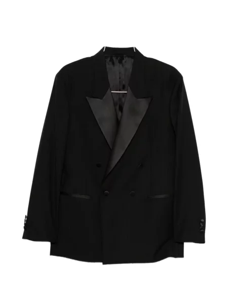 Garnitur Reveres 1949 w paski garniturowy z klapą czarny