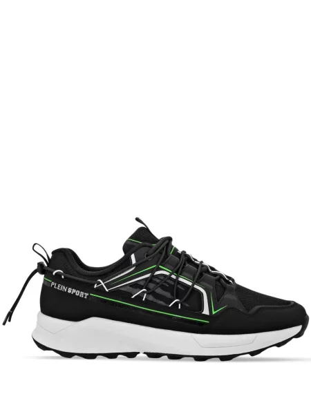 Sneakerși Plein Sport cu șireturi din dantelă negru