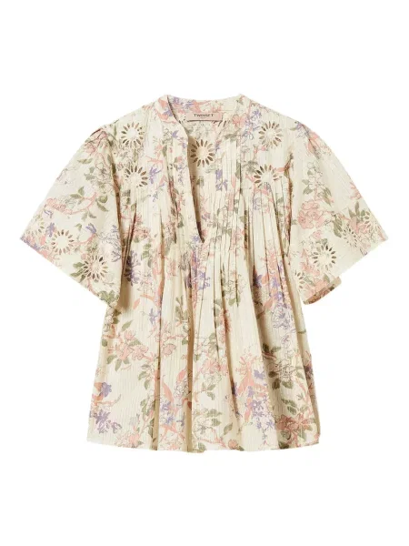 Tricou Twinset tricotate alb