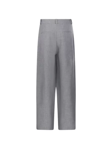 Cu centură pantaloni Oscar The Collection gri