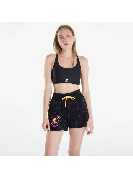 Olcsóbban. Fitness melltartó Under Armour Project Rock All Train Crossback black/white. Méret: M fehér