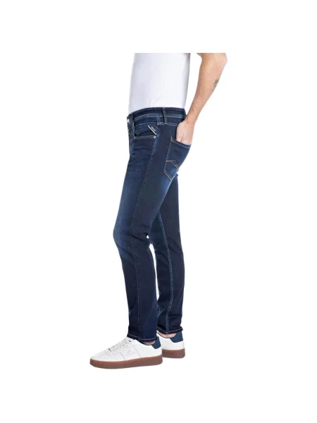 Blugi Replay stretch albastru