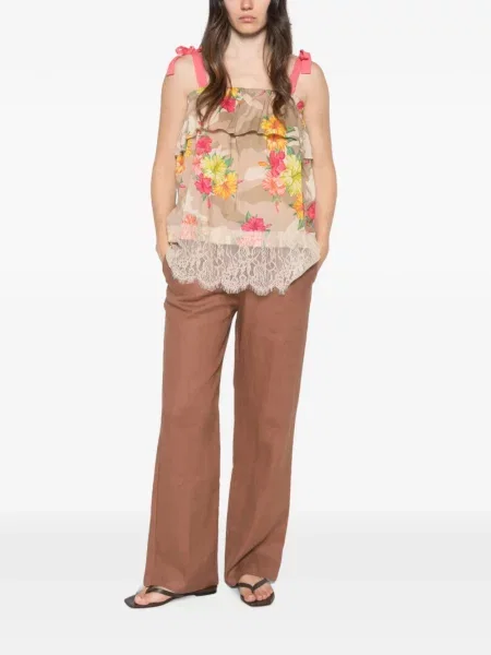 Top My Twin cu model floral cu imagine