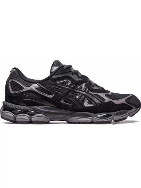 Кожаные повседневные кроссовки Asics Gel-cumulus серые