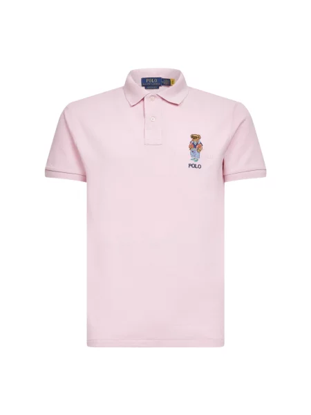 Koszulka polo Polo Ralph Lauren różowa