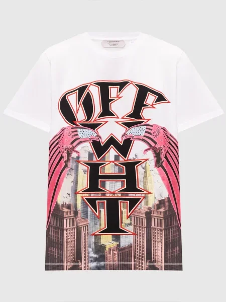 Футболка Off-white белая