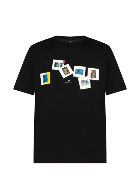 Tricou Ps Paul Smith cu imagine negru
