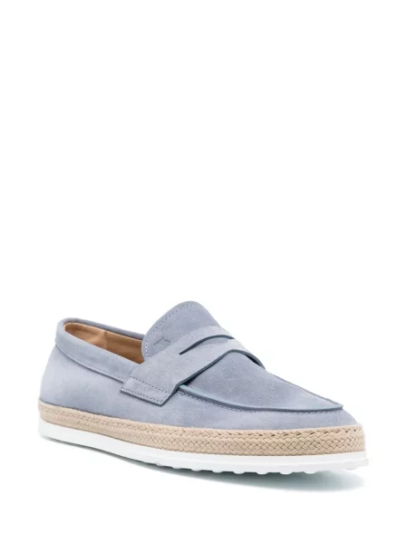 Zomšinės loaferiai Tod's mėlyna