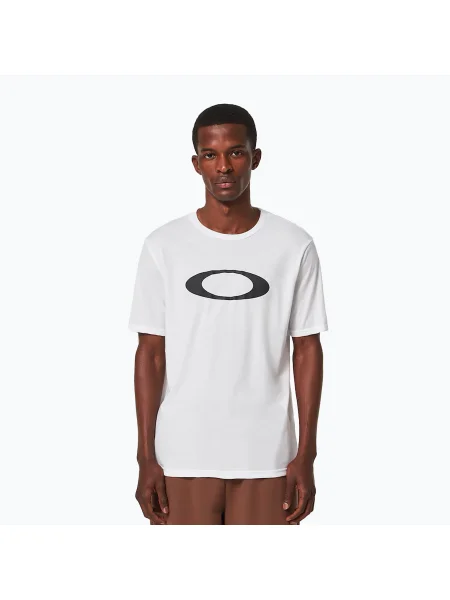 Oakley férfi O-Bold Ellipse fehér/fekete póló. Méret: S fehér