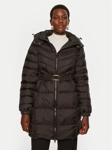 TWINSET Зимове пальто чорний