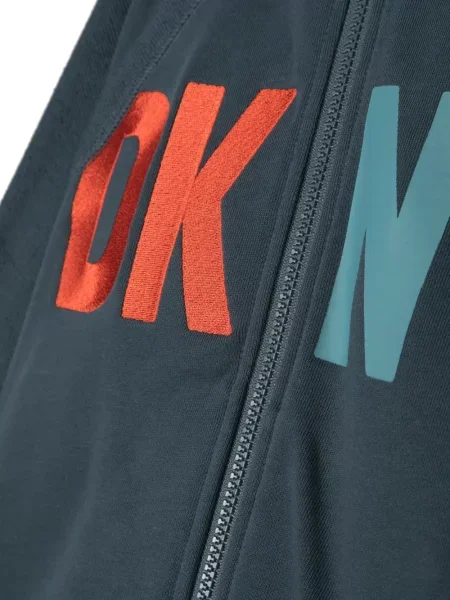 Dětska mikina s kapucí Dkny modrá