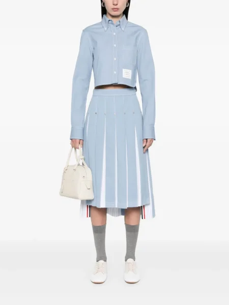 Cropp cămașă Thom Browne albastru