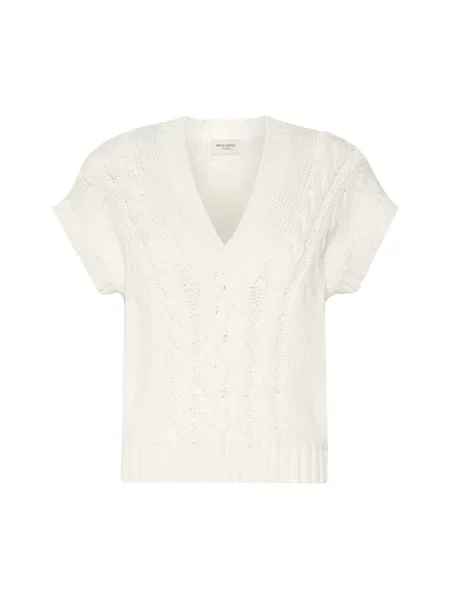 Sweter Weekend Max Mara beżowy