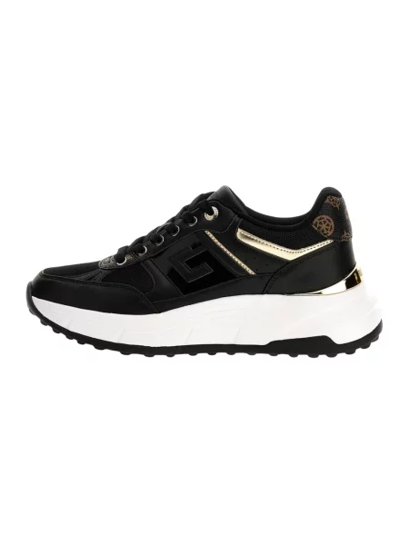 Guess sneakersy FONZI FLTFON czarny