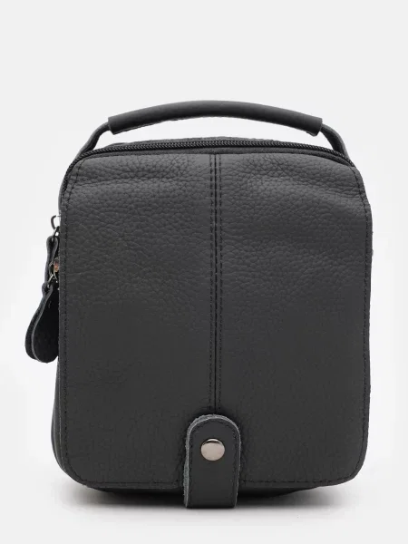 Borsa Leather Мессенджер Шкіра чорний