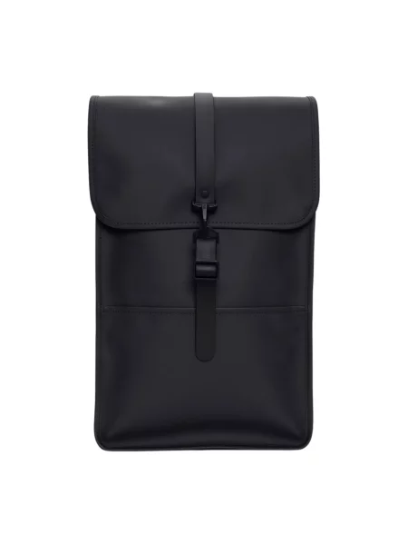 Rains Backpack Black Unisex Plecaki i torby Rains Size: One size czarny