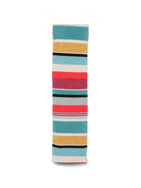 Fular Paul Smith tricotate albastru