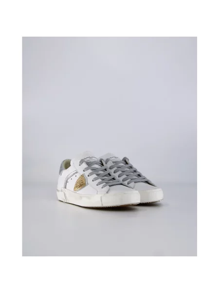 Sneakersy Philippe Model skórzane białe