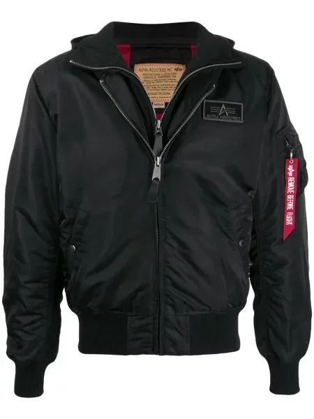 Geacă bomber Alpha Industries negru