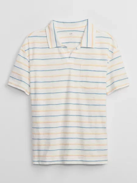 Polo Gap w paski szare