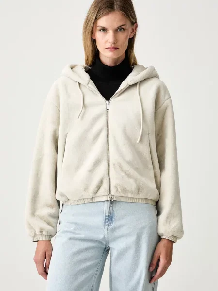 MOOSE KNUCKLES jachetă reversibilă pentru femei bej