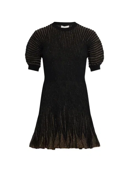 Rochie mini Ulla Johnson cu dungi de costum negru