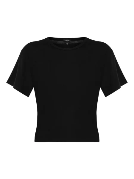 Krótka koszulka R13 czarna
