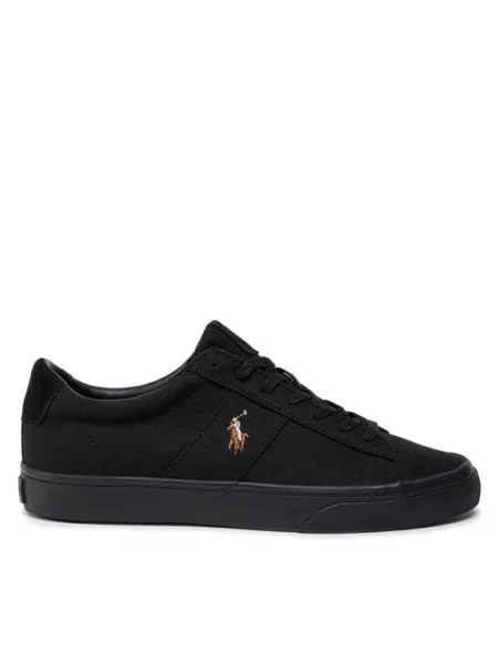 Polo Ralph Lauren Πάνινα παπούτσια Sayer μαύρο