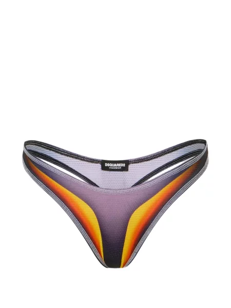 Chiloți tanga Dsquared2 violet