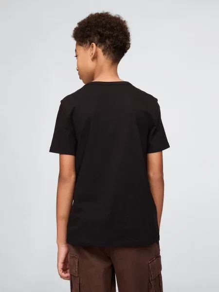 Tricou copii Gap negru