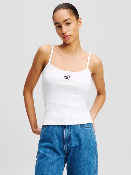 Топ Karl Lagerfeld бяло