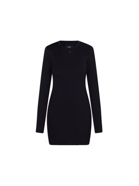Rochie maxi Amiri lungă de costum negru