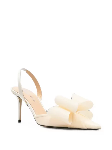 Pantofi cu toc Mach & Mach cu funde slingback