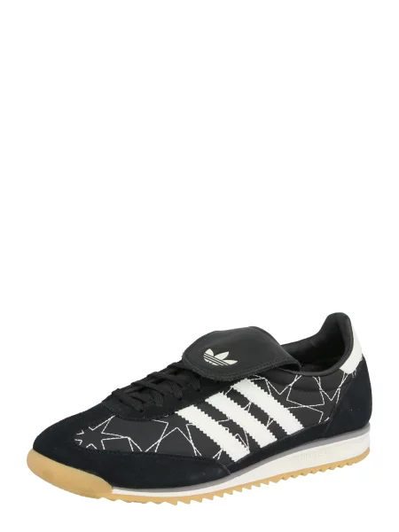 ADIDAS ORIGINALS Nízke tenisky SL 72 OG čierna biela