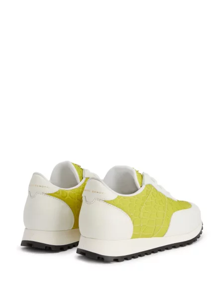 Sneakerși Giuseppe Zanotti din piele alergare verde