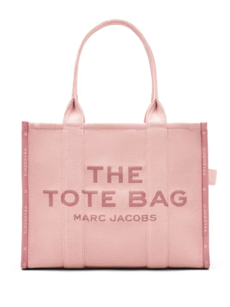 Geantă Marc Jacobs din jacard roz