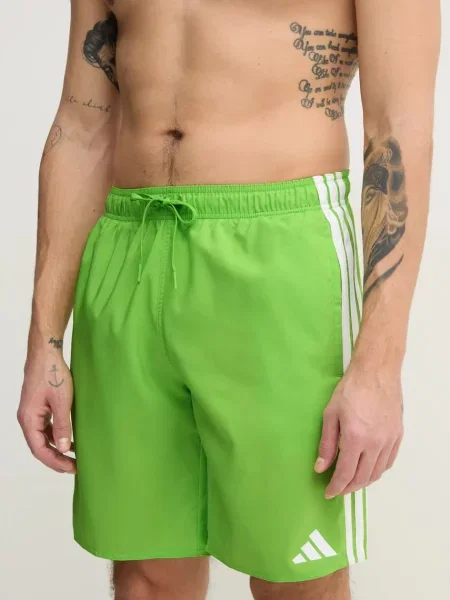 Kopalne kratke hlače adidas 3S BLD SH zelena