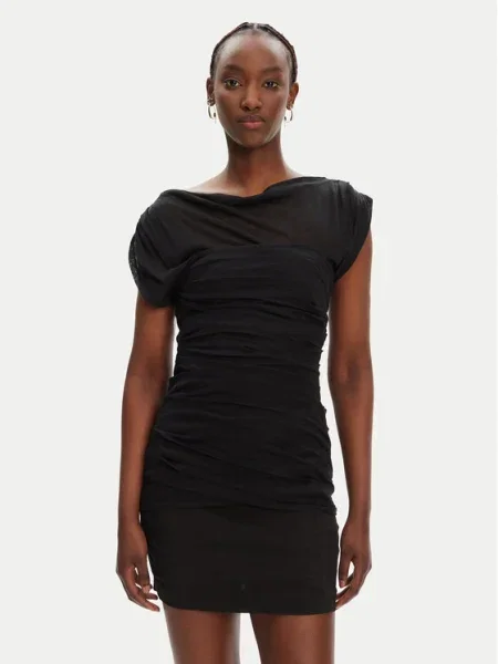 PINKO Rochie cocktail Discoland negru