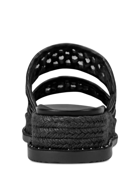 Espadrile Dkny cu platformă negru